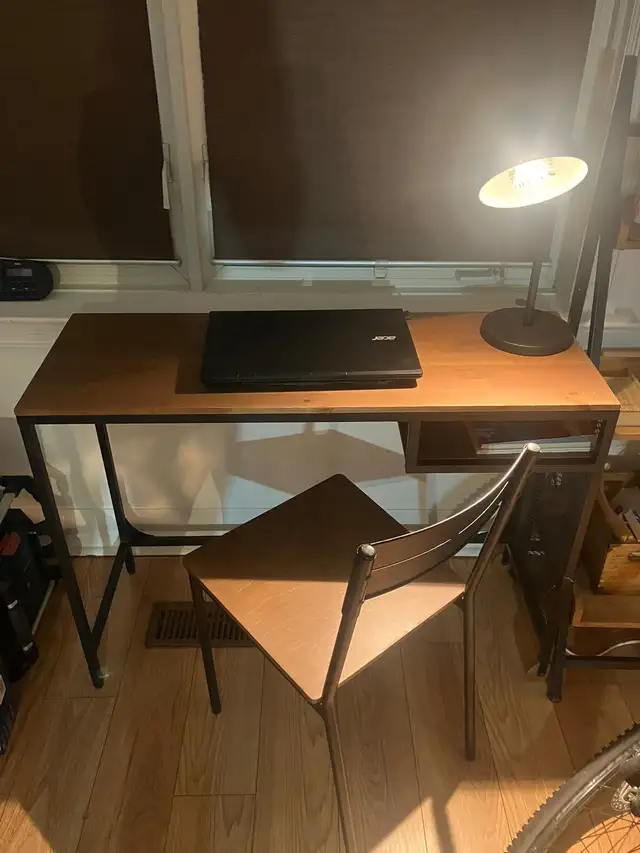 Office desk with chair