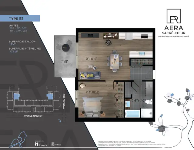 Aera Sacré-Coeur 3 1/2 à louer 1er sept. St-Hyacinthe - Photo 4