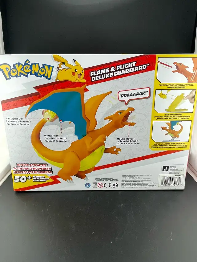 POKÉMON FLAME AND FLIGHT DELUXE CHARIZARD - Photo 2