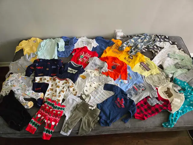 BABY BOY CLOTHES 40 plus items