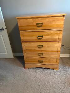 Wood dresser for sale