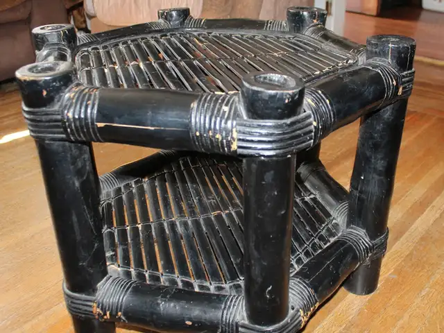 Unique Bamboo End Tables - Photo 4