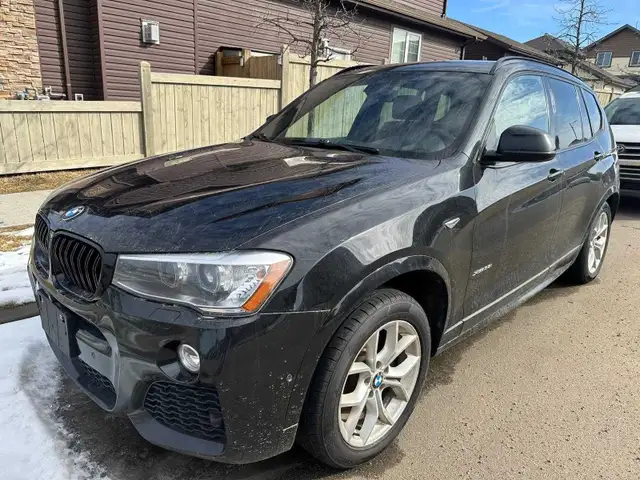 2016 BMW X3 3.0L Turbo AWD With M Spot Package For Sale.