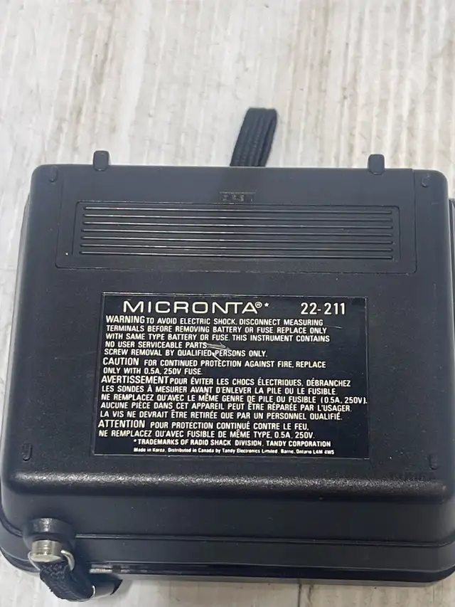Micronta Multimeter - Photo 3