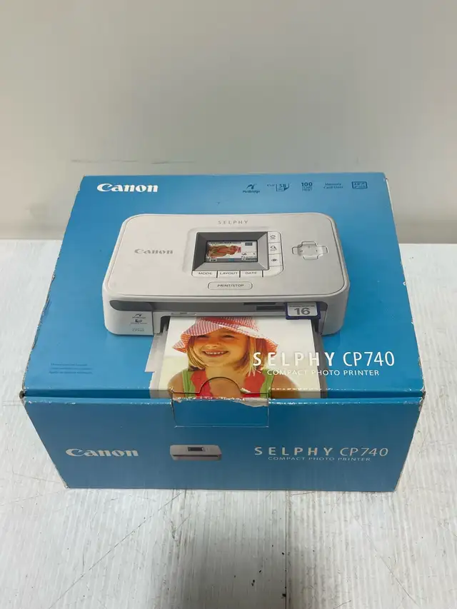 Canon Selphy CP740 compact photo printer