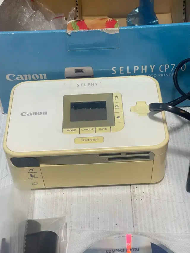Canon Selphy CP740 compact photo printer - Photo 3