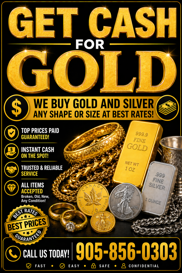 Get Cash for Gold & Silver – Top Prices Paid | Instant Cash |