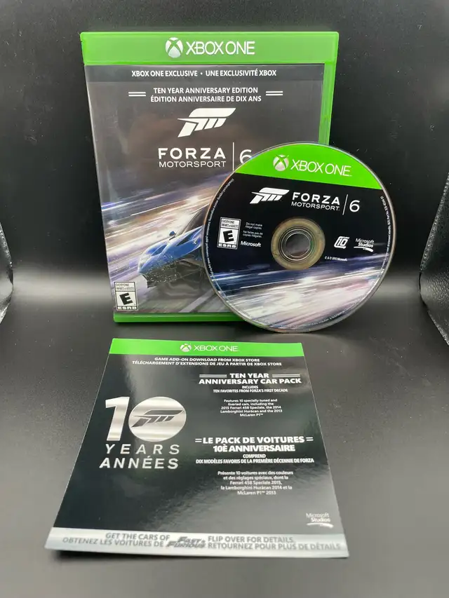 XBOX ONE FORZA MOTORSPORT 6
