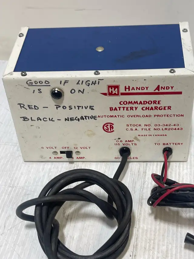 Handy Andy Battery Charger - Photo 2