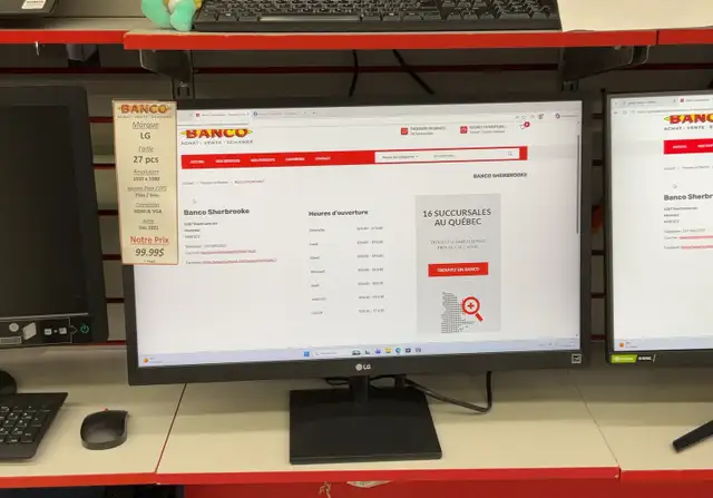 4 Moniteurs dordi, vendu séparément, moins de 70$