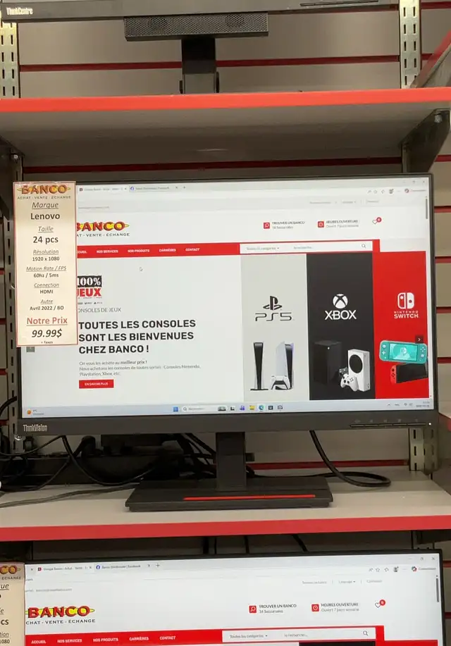 4 Moniteurs dordi, vendu séparément, moins de 70$ - Photo 3