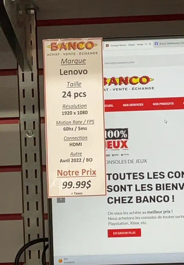 4 Moniteurs dordi, vendu séparément, moins de 70$ - Photo 4