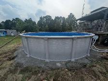 Above ground pools
