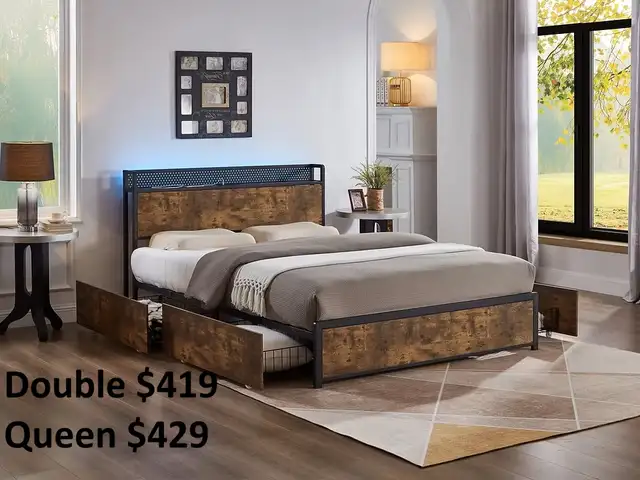 NEW BEDS WITH BUILT IN LED LIGHTS AND DRAWERS - Photo 4