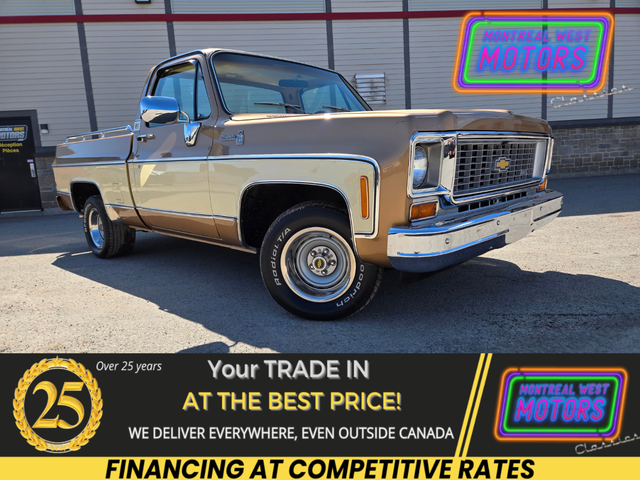 1980 Chevrolet C10 C1500 / RCSB / RWD 350ci Vortec Crate Engine