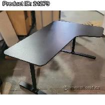 Espresso Ikea Bekant Corner Desk w/ Black Legs