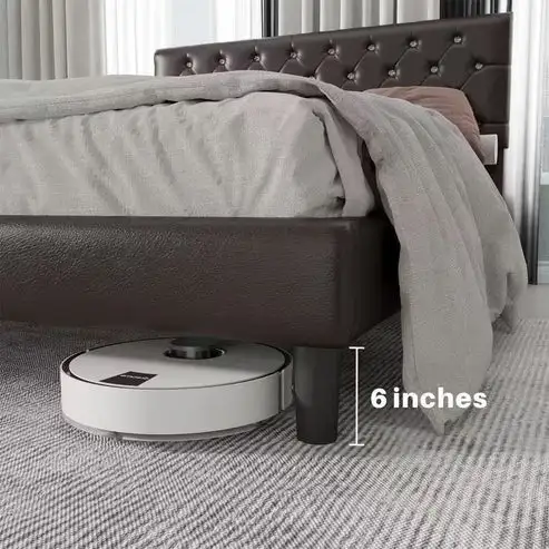 Brand New Double Size Full Button-Tufted Platform Bed $89 - Photo 4