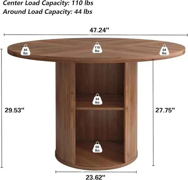 Brand New 47" Modern Dining Table Special Selling at $159 - Photo 4