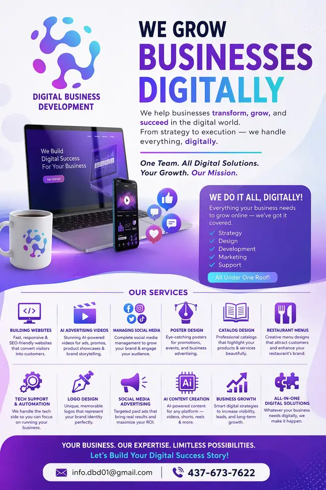 Develop your business with us