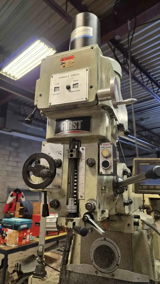 2012 First LC-20VHS Vertical & Horizontal Mill - Photo 4