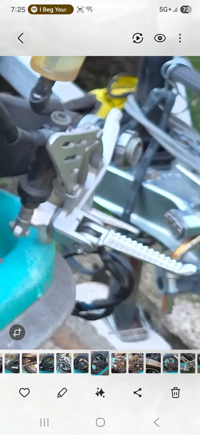 2007 Yamaha R1 Riders Foot Pegs Brackets Gear Shifter Rear Sets - Photo 8