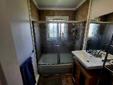 porte de douche universelle en vitre