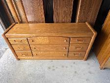 Free delivery used Wooden Dresser