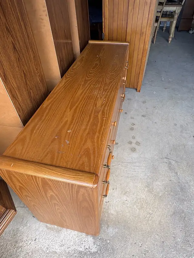 Free delivery used Wooden Dresser - Photo 5