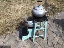 Vintage Farmhouse or Library step stool 1940’s-50’s