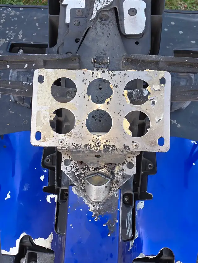 2007 Yamaha R1 4C8-21190-00-00REAR SUB FRAME COMPLETE As In Pic - Photo 6