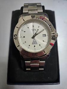 Used Men's TFX by Bulova 36b101 Stainless Steel Calendar Watch
