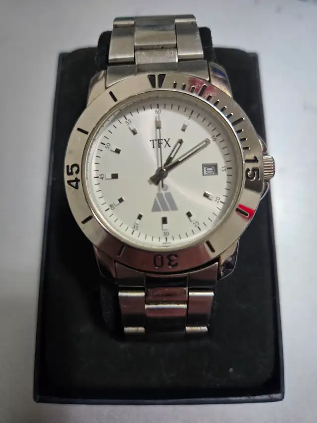 Used Men's TFX by Bulova 36b101 Stainless Steel Calendar Watch - Photo 4