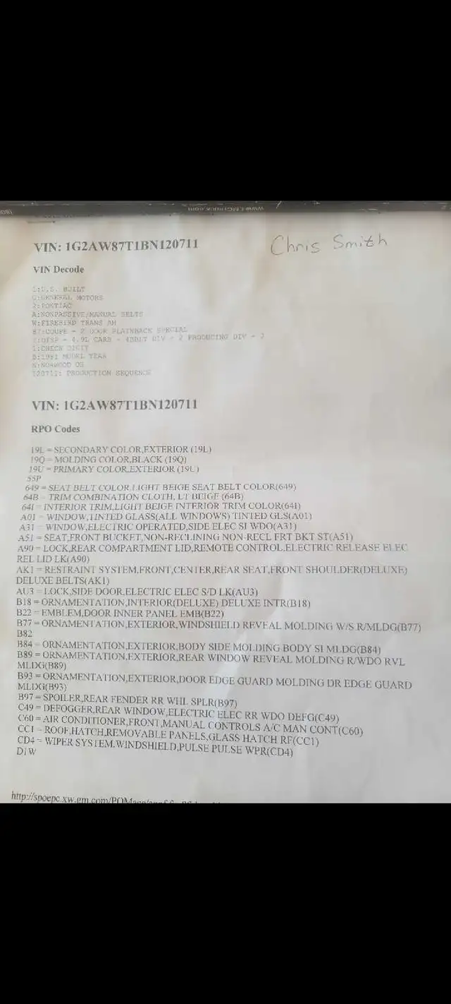 1981 Pontiac Trans Am SURVIVOR - Photo 8