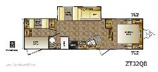 2012 CrossRoads RV Zinger ZT32QB