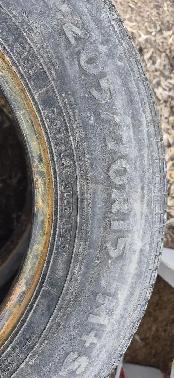 TIRES USED - 1 205/70R15   -- 2 205/70R14 - FREE