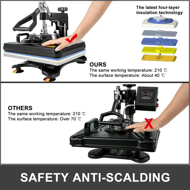 5in1 Heat Press Upgraded Multifunctional Machine 110393 - Photo 6