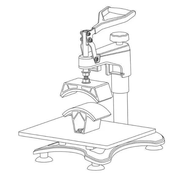 5in1 Heat Press Upgraded Multifunctional Machine 110393 - Photo 9