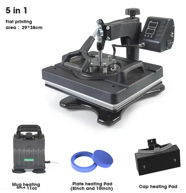 5in1 Heat Press Upgraded Multifunctional Machine 110393 - Photo 10
