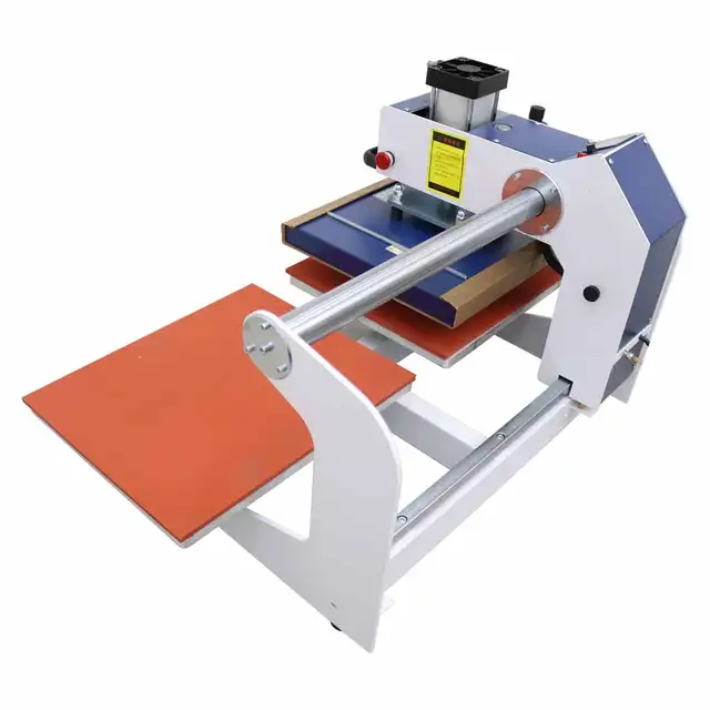 16x20in Auto Pneumatic Double Station Heat Press Machine 110501 - Photo 2