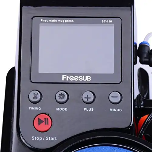 11oz Pneumatic Sublimation Mug Heat Press Machine Cup 110011 - Photo 7