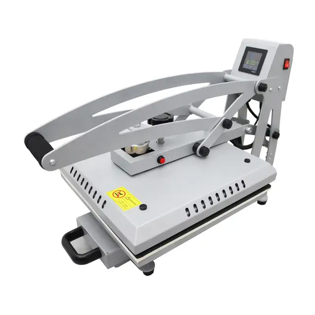 110V 15in Drawer Design Semi-Auto Heat Press Machine Flat 110233 - Photo 6