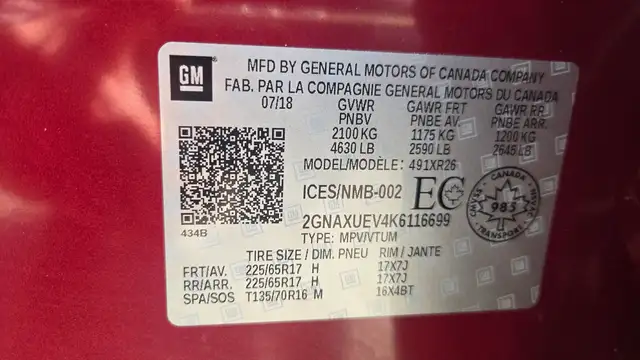 2019 Chevrolet Equinox LT AWD - Photo 18