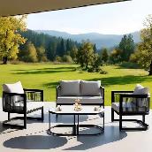 Brand New 5pcs Metal Frame Patio Furniture Set $499