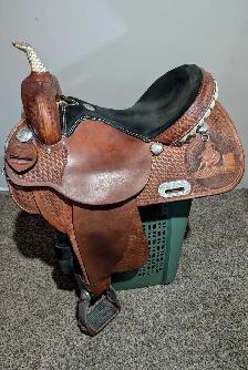 Rocking R Barrel Saddle