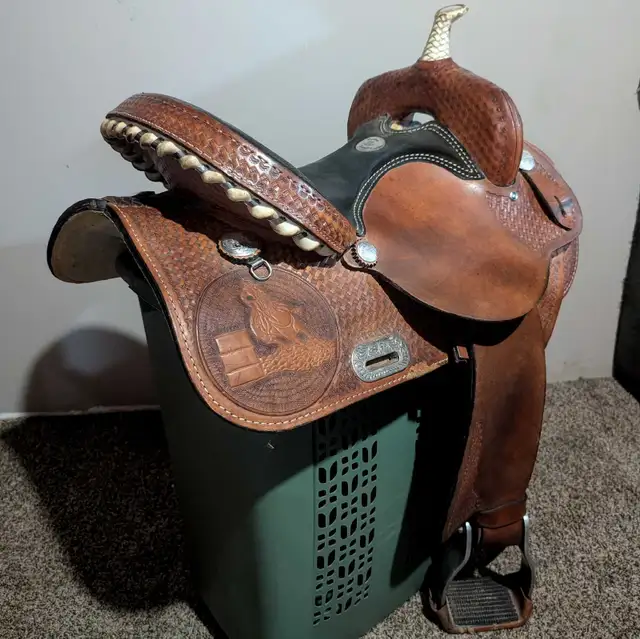 Rocking R Barrel Saddle - Photo 5