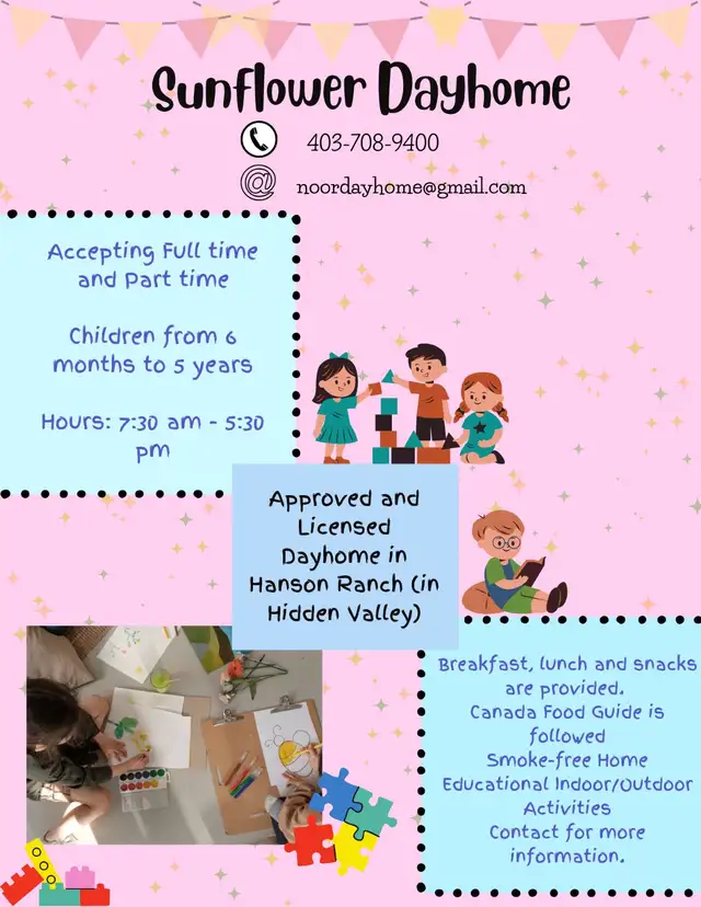 Dayhome in Hanson Ranch