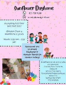 Dayhome in Hanson Ranch