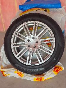 4 Winter Tires with Rims for Mercedes Benz GLC 300.