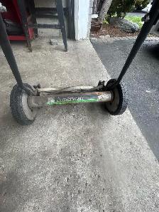 lawnmower push one vintage