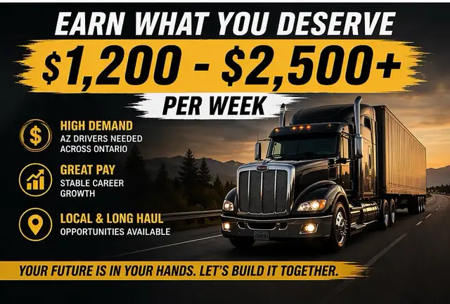 GET YOUR AZ TRUCK LICENSE FAST #1 TRUCKING SCHOOL IN TORONTO - Photo 5